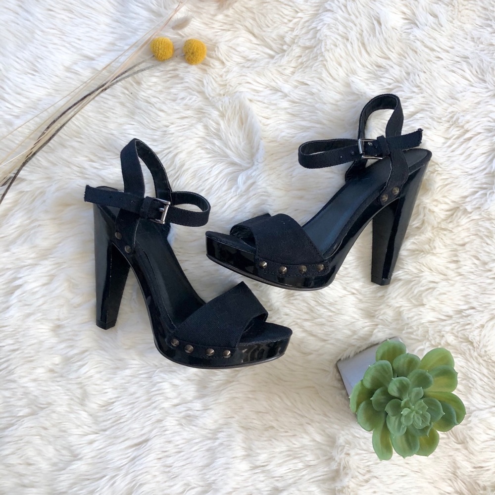 Black heels